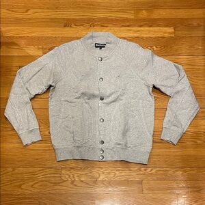 Barbour Light Gray Men's Cardigan
